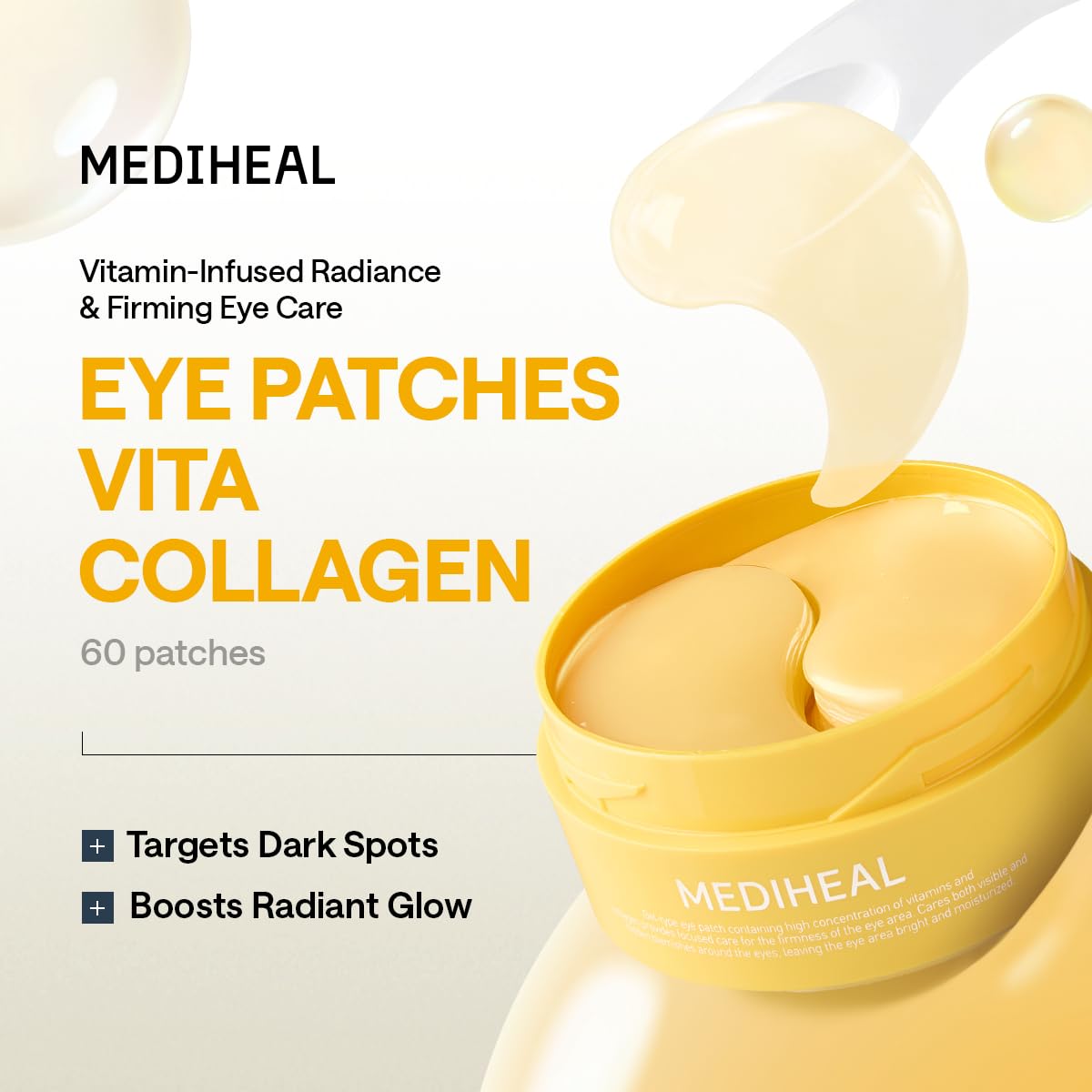 MEDIHEAL Vitamin & Collagen Under Eye Patches packaging