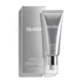 Medik8 Crystal Retinal 10 Night Serum front view with packaging