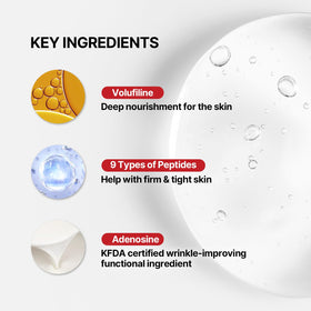 MEDITHERAPY Wrinkle-fit Neck Mask displayed on a bathroom counter