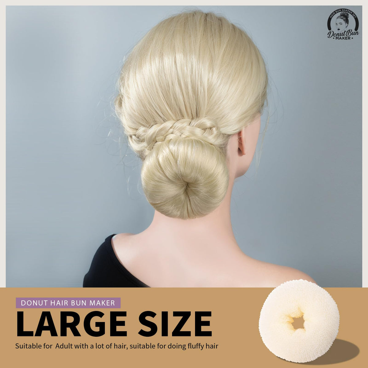Medium bun shaper from Teenitor on a plain background