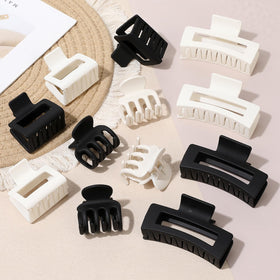 Medium square hair claw clip 2 x 1.8 Inch from SMKSL