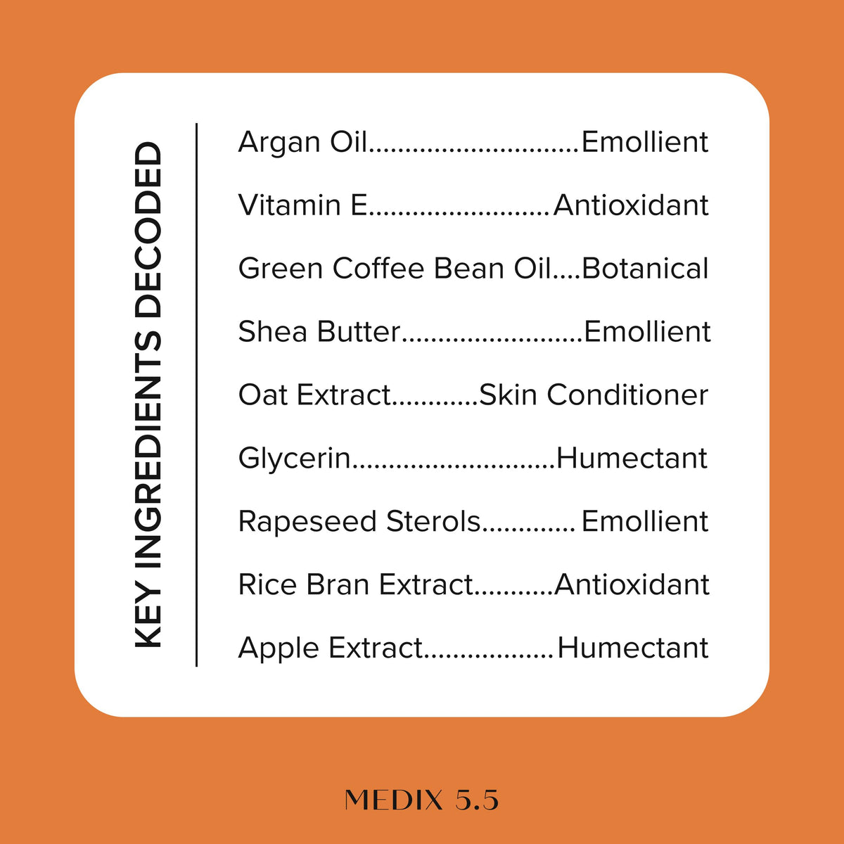 Medix 5.5 Argan Oil Cream in a lifestyle setting
