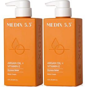 Medix 5.5 Argan Oil + Vitamin E Cream front view packaging