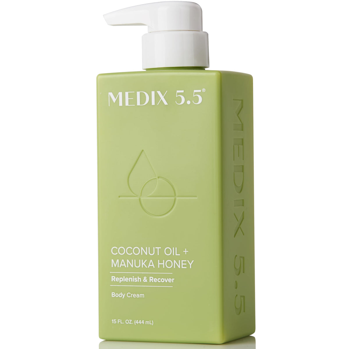 Medix 5.5 Coconut Body Lotion front view 15 Fl Oz