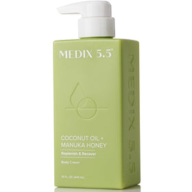 Medix 5.5 Coconut Body Lotion front view 15 Fl Oz
