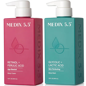 Medix 5.5 Exfoliating AHA Glycolic Acid Face & Body Wash front view