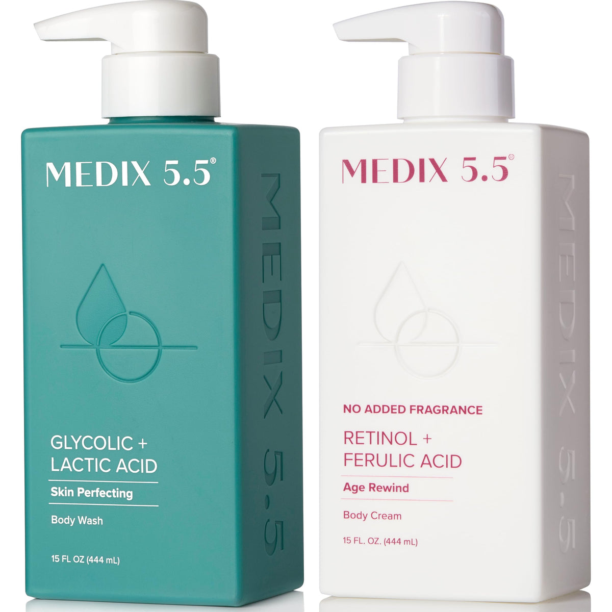 Medix 5.5 Exfoliating Glycolic Acid Body Wash front view