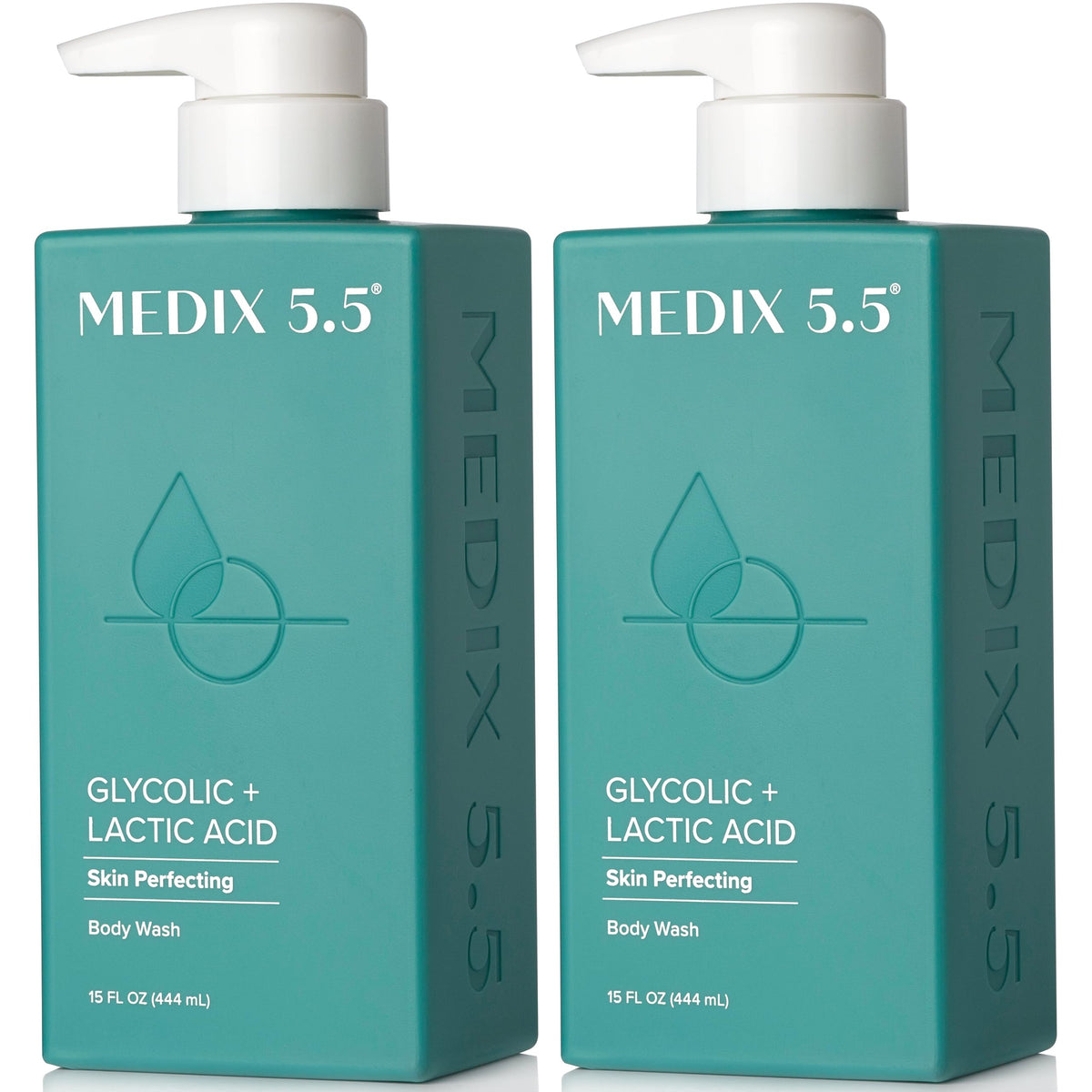 Medix 5.5 Glycolic Acid Exfoliating Body Wash Gel front view