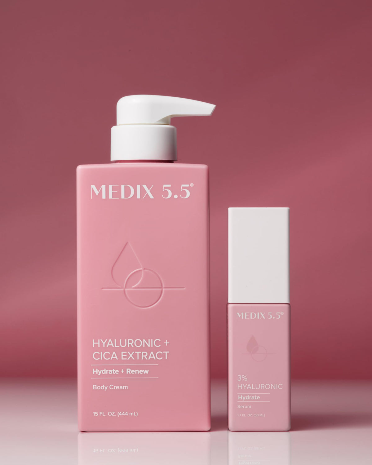 Medix 5.5 Hyaluronic Acid Cream Body Lotion with Argan Oil and Shea Butter