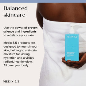 Medix 5.5 Niacinamide Face Moisturiser applied on skin