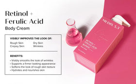 Medix 5.5 Retinol Body Lotion lifestyle scene