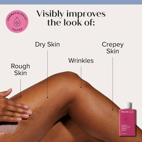 Medix 5.5 Retinol Body Lotion packaging side view