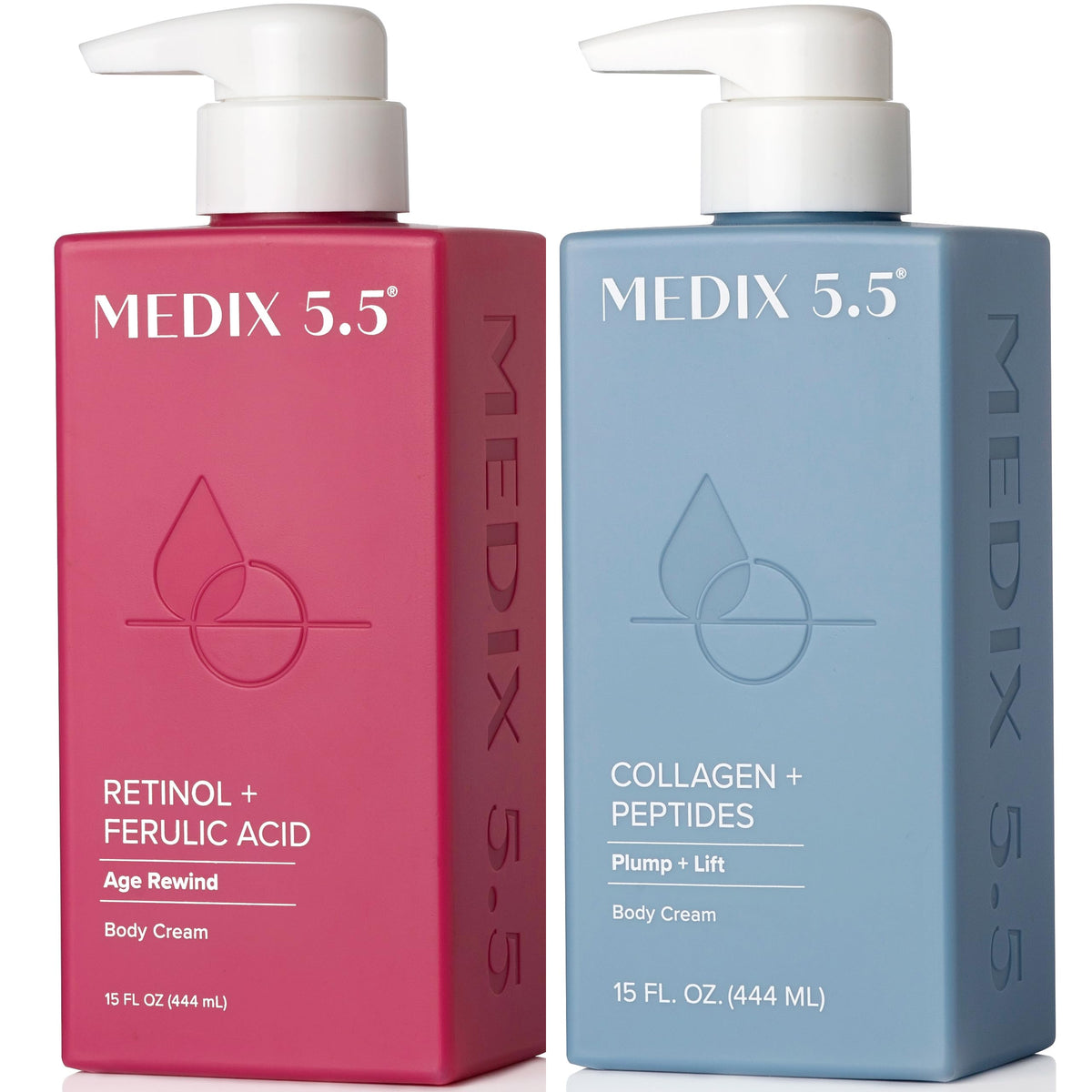 Medix 5.5 Retinol Cream and Collagen Cream set front view