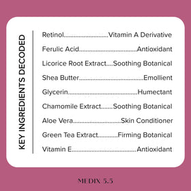 Medix 5.5 skincare set packaging