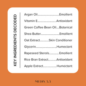 Medix 5.5 Vitamin C Cream and Argan Oil Cream lifestyle use