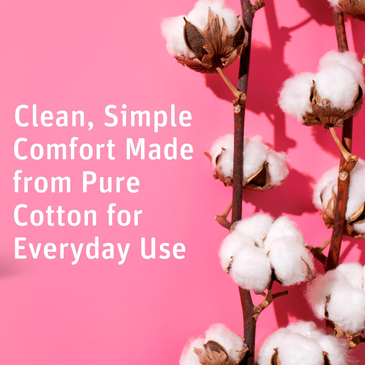 Medline Simply Soft Cotton Rounds resealable packaging