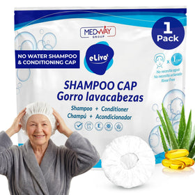 MedVance Rinse Free Shampoo & Conditioning Shower Cap front view