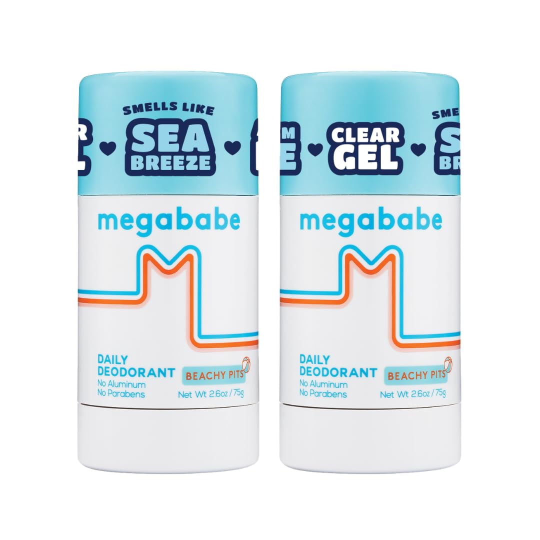 Megababe Beachy Pits Deo Sea Breeze front view