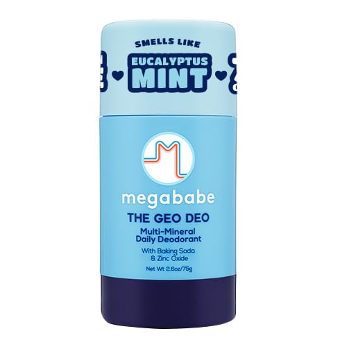 Megababe Geo Deo Eucalyptus Mint 2.6 oz front view