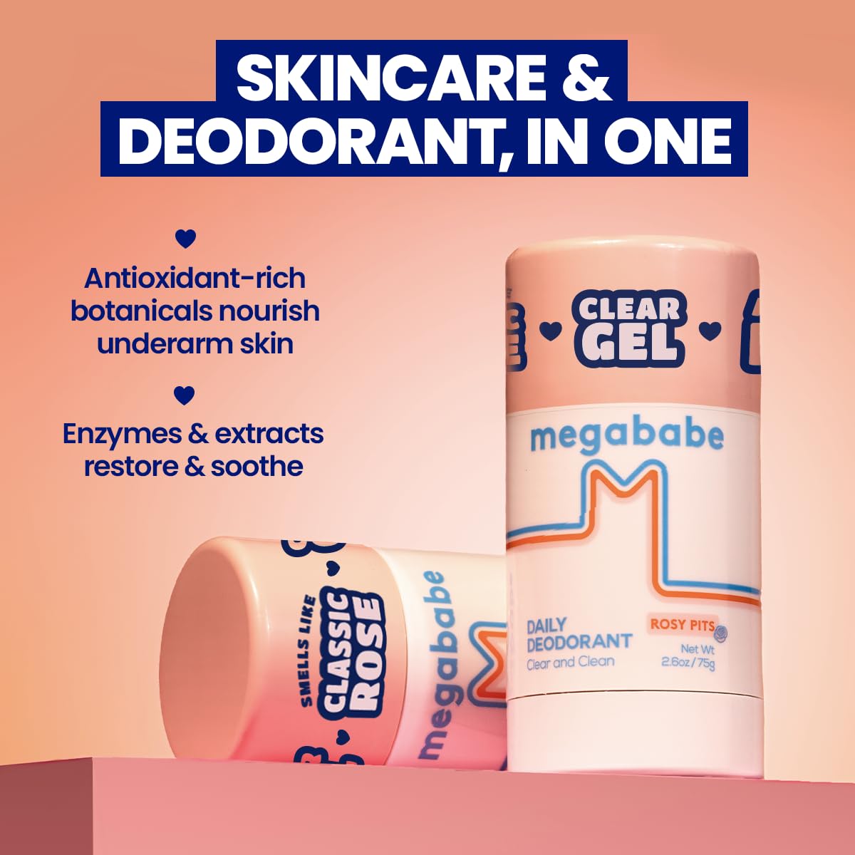 Megababe Rosy Pits Deo Fresh Rose texture