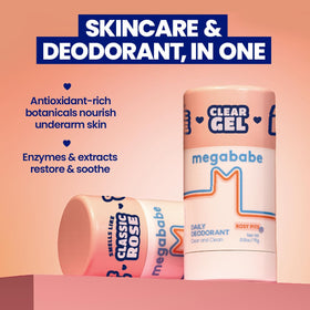 Megababe Rosy Pits Deo Fresh Rose texture