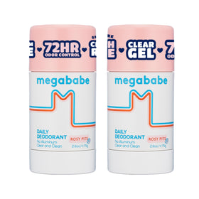 Megababe Rosy Pits Deodorant packaging front view