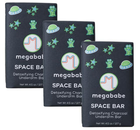 Megababe Space Bar Charcoal Underarm Soap front view