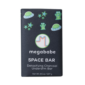 Megababe Space Bar Detox Charcoal Underarm Bar front view