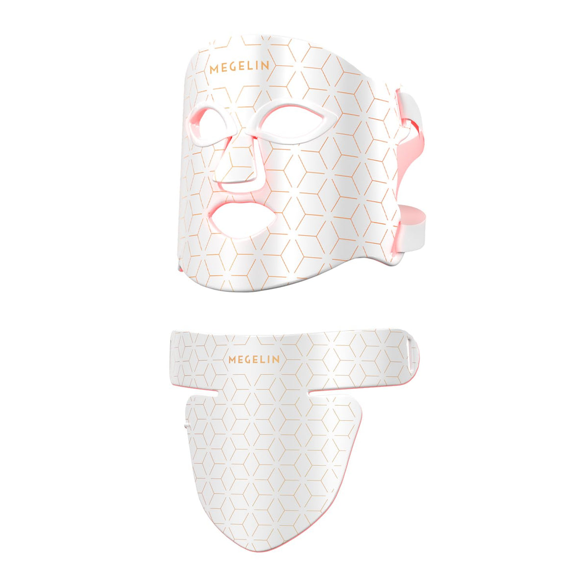 MEGELIN LED Red Light Therapy Face & Neck Mask front view
