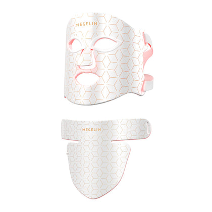 MEGELIN LED Red Light Therapy Face & Neck Mask front view