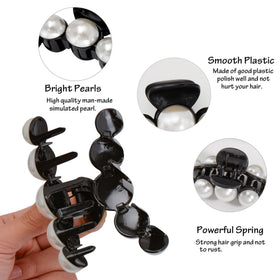 Mehayi hair claw clips in a stylish arrangement