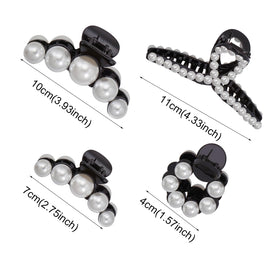 Mehayi hair claw clips set of 4 with packaging