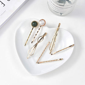 Mehayi hair clips showcasing different styles