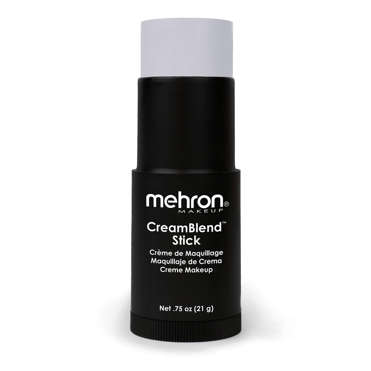 Mehron CreamBlend Stick Foundation Light Grey front view