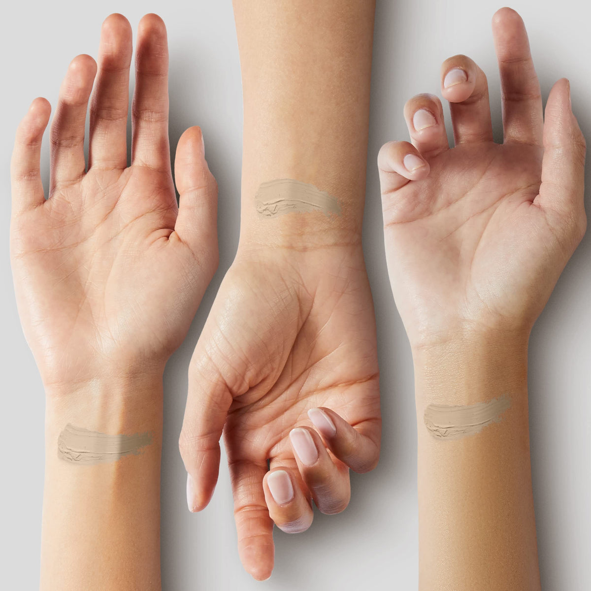 Mehron CreamBlend Stick Light 2 swatch on skin