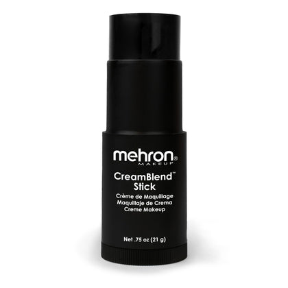 Mehron CreamBlend Stick Makeup Black front view
