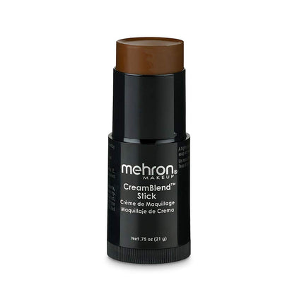 Mehron CreamBlend Stick Makeup front view showing colour options