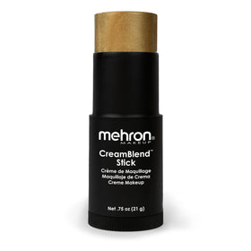 Mehron CreamBlend Stick Makeup Gold front view