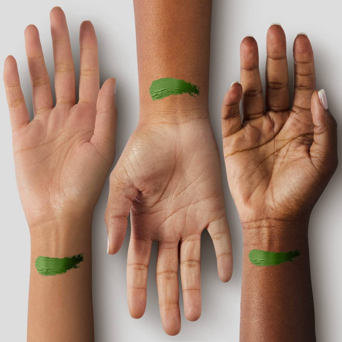Mehron CreamBlend Stick Makeup Green swatch