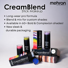 Mehron CreamBlend Stick Medium 2 with brush