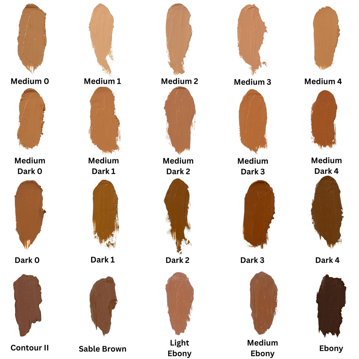 Mehron CreamBlend Stick Medium 3 swatch on skin