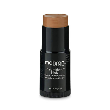 Mehron CreamBlend Stick Medium Dark 2 front view