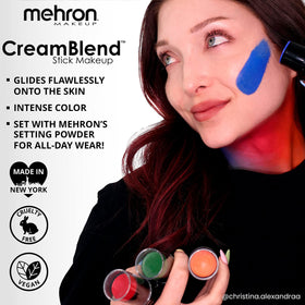 Mehron CreamBlend Stick Pastel Pink cap off
