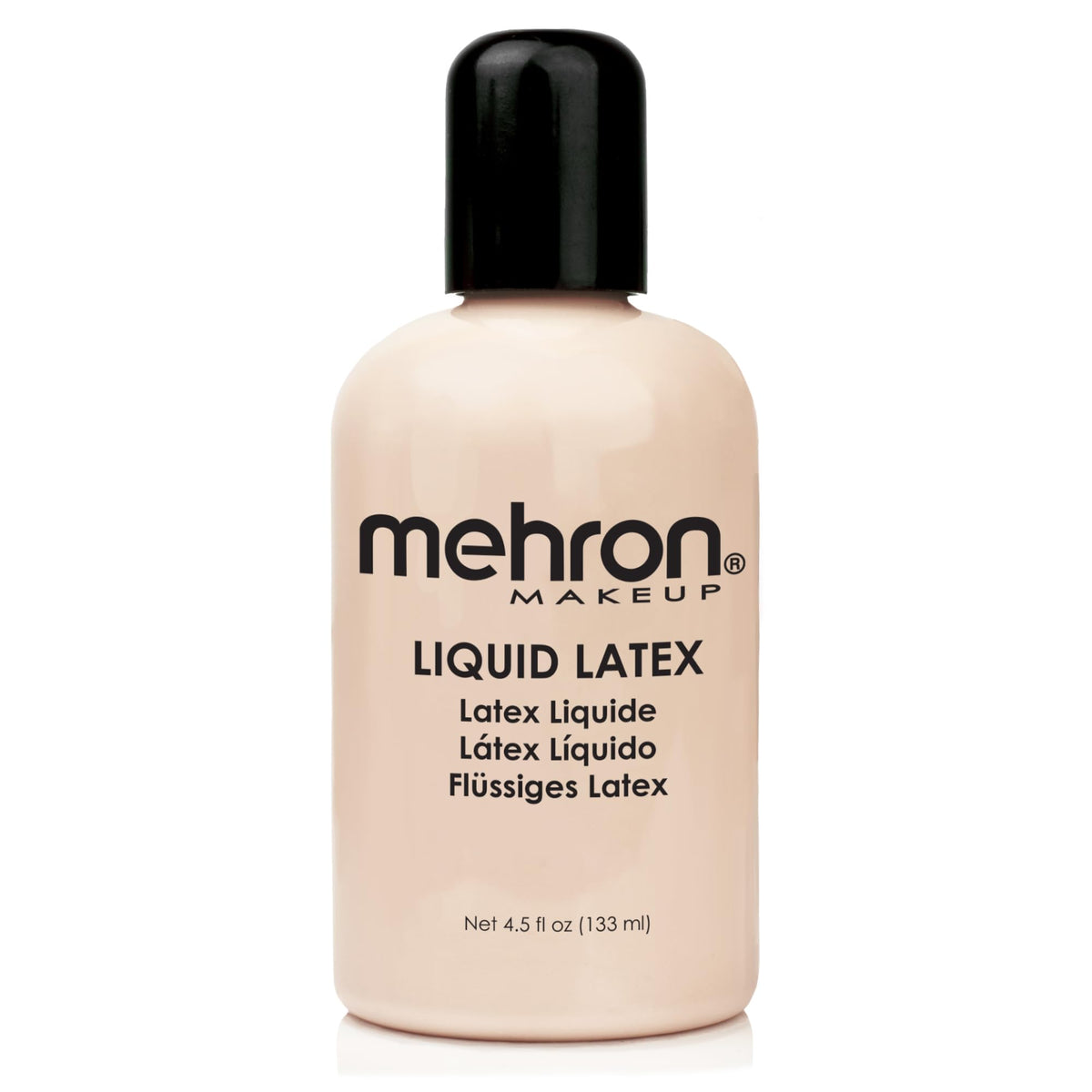 Mehron Liquid Latex 4.5 oz Light Flesh bottle front view