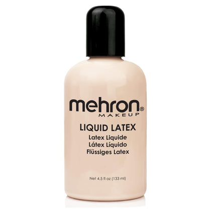 Mehron Liquid Latex 4.5 oz Light Flesh bottle front view
