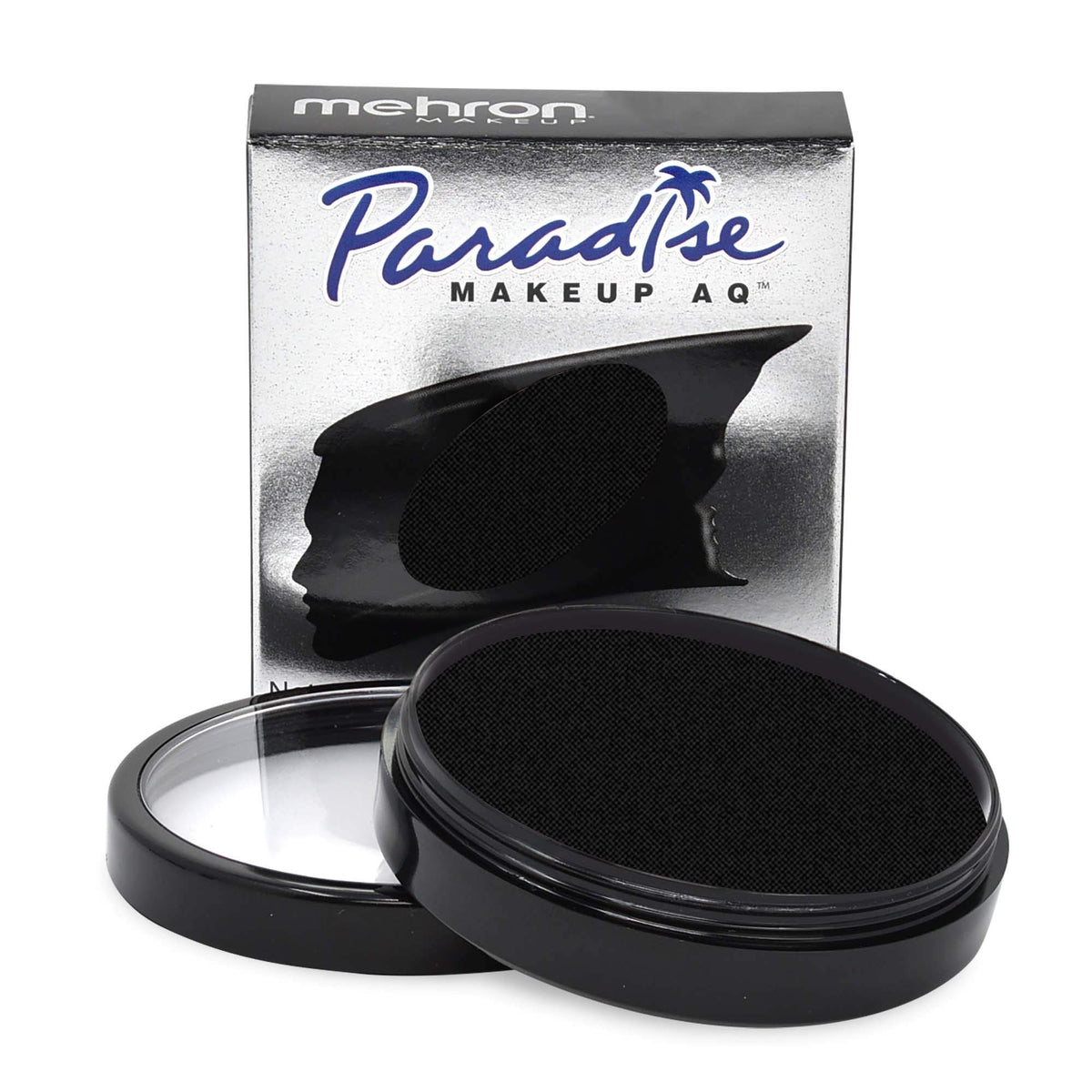 Mehron Makeup Paradise AQ Black body paint front view