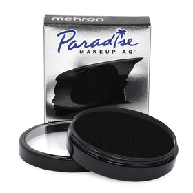 Mehron Makeup Paradise AQ Black body paint front view