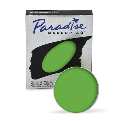 Mehron Makeup Paradise AQ Light Green Face & Body Paint front view