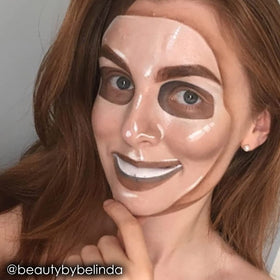 Mehron Paradise AQ Light Brown Body Paint application on skin