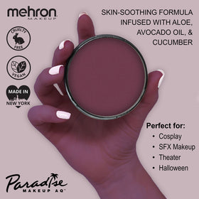 Mehron Paradise AQ Wild Orchid Body Paint packaging